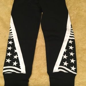 Items are Brand ideology black sweatpants for boys..